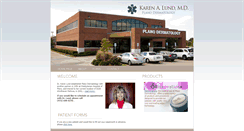 Desktop Screenshot of drkarenlund.com